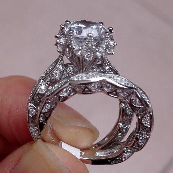 Jewellery zircon rings