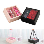 Flower Gift Box with Handle