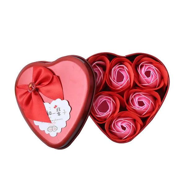 YO CHO Artificial Flower 3/4/6 Pcs Roses Valentine Package