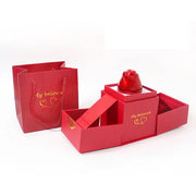Love Projection Necklace With Exquisite Rose Gift Box