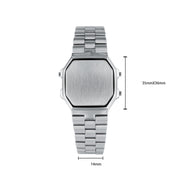 Small Square Wristwatch Bracelet Without Time Display